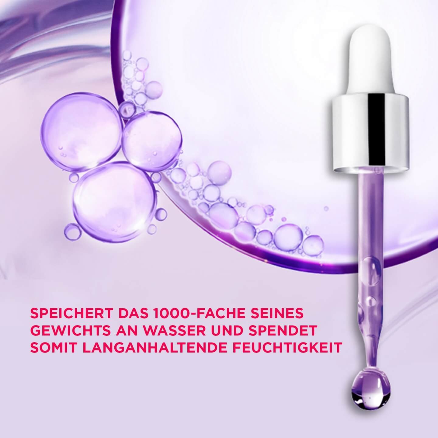 Effekt von Hyaluron erläutert